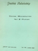 Stutschewsky, Three Miniatures for 2 Flutes